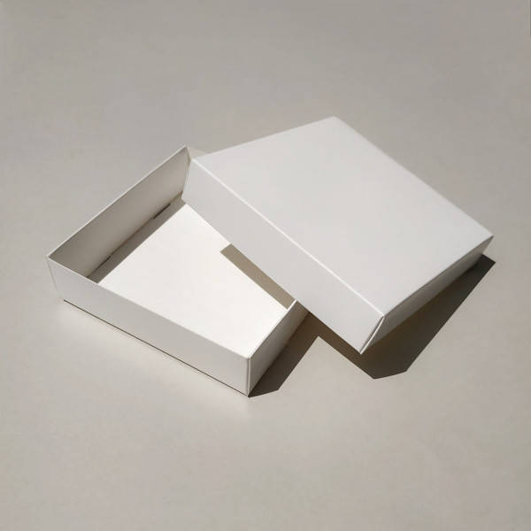 

Коробка подарочная, 120x120x30 мм., Белый