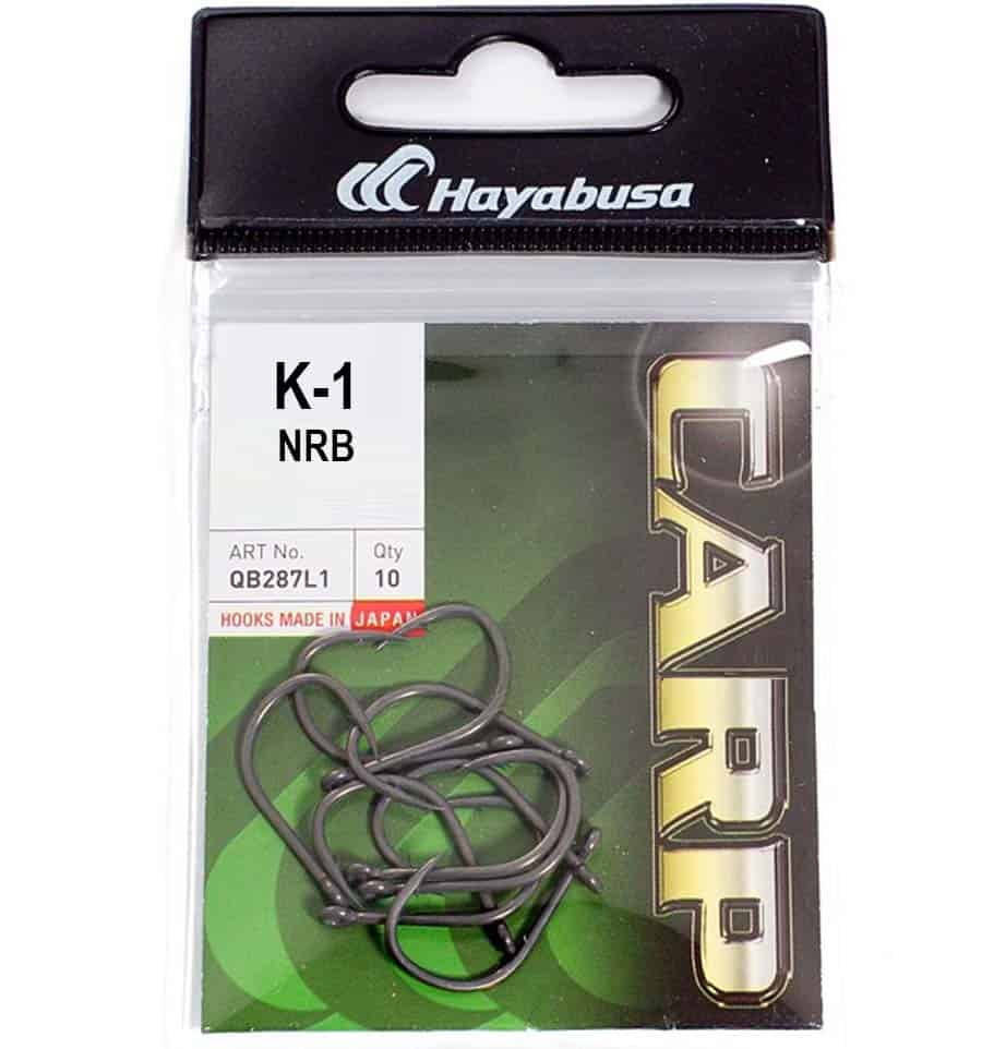 

Карповые крючки Hayabusa K-1 NRB тефлоновое покрытие № 8