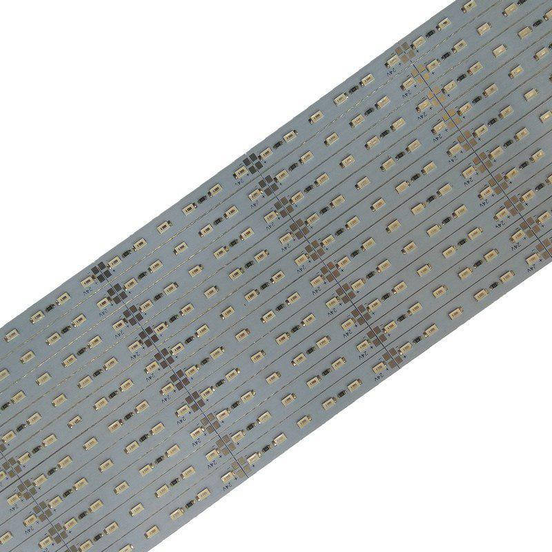 

Лента алюминевая 12V 5630 72smd (resistor 470) 10 mm желтый