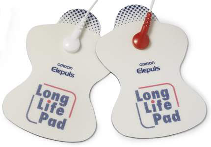 

Электроды липкие (моющиеся) для массажера Omron E-Plus-Tens Е4 (1 пара)