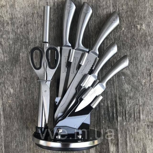 

Набор ножей Royalty Line, нержавеющая сталь, ножницы для рыбы, кухонные ножы made in Germany
