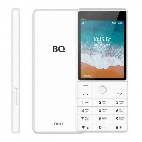 

Мобильный телефон BQ 2815 UA Only White, Белый
