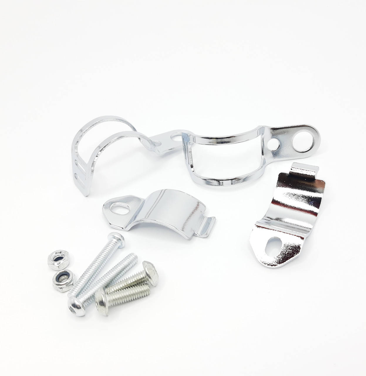 

Крепления мото поворотников на вилку мотоцикла, Цвет Корпуса Черный Белый Хром