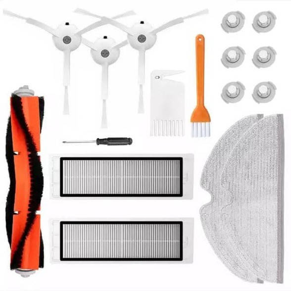 

Щеточки и фильтра для робота пылесоса Xiaomi Mijia Xiaomi Mi RoboRock S5 S50 S51 S55 E35 E25 E20 (17 шт)
