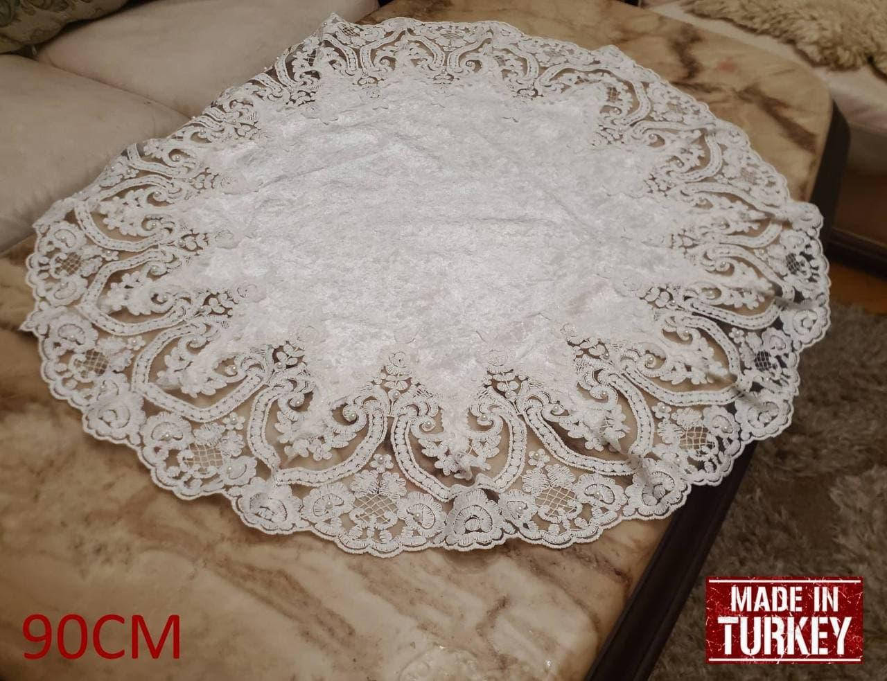 

Салфетка сервировочная с кружевом Император