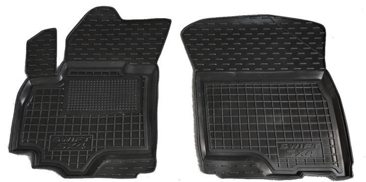 

Полиуретановые коврики в салон Suzuki SX-4 2005-2013, 2 шт. (Avto-Gumm), Черный