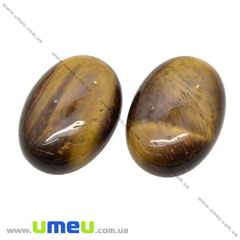 

Кабошон нат. камень Тигровый глаз, Овал, 25х18 мм, 1 шт (KAB-013986)