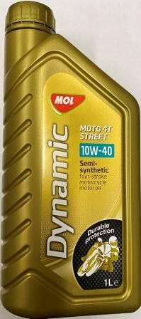 

Масло MOL Dynamic 4т 10W-40 STREET Semi-synthetik 1 л