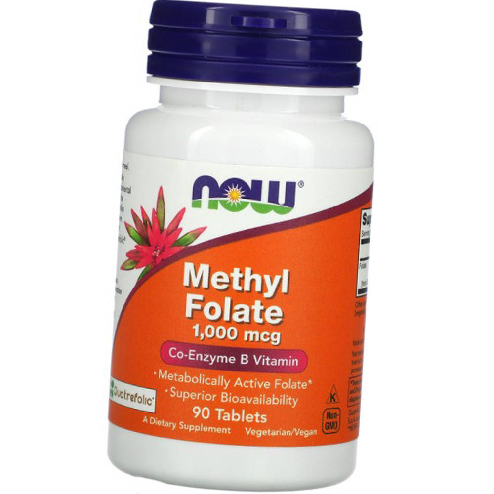 

Метил фолат Now Methyl Folate 1000 mсg 90 таб