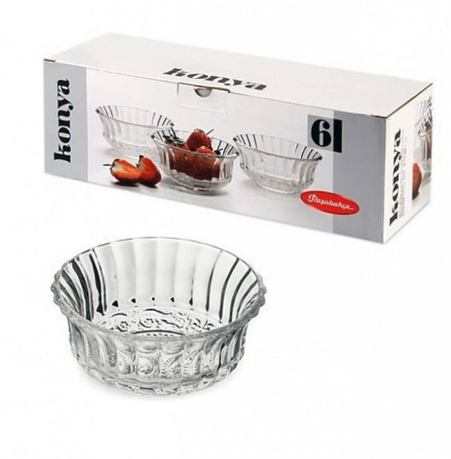 

Набор салатников Pasabahce Konya 132мм 6шт (53308)