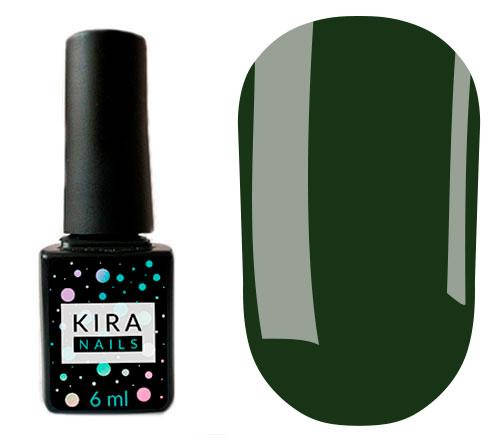 

Гель лак Kira Nails (Кира Наилс) 6 ml, 147 темно серо зелёный