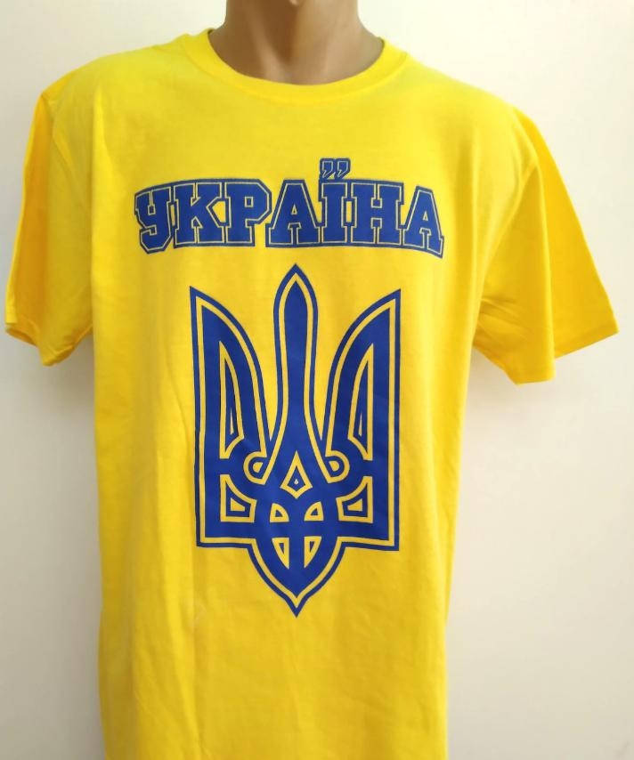 

Футболка жовта Україна