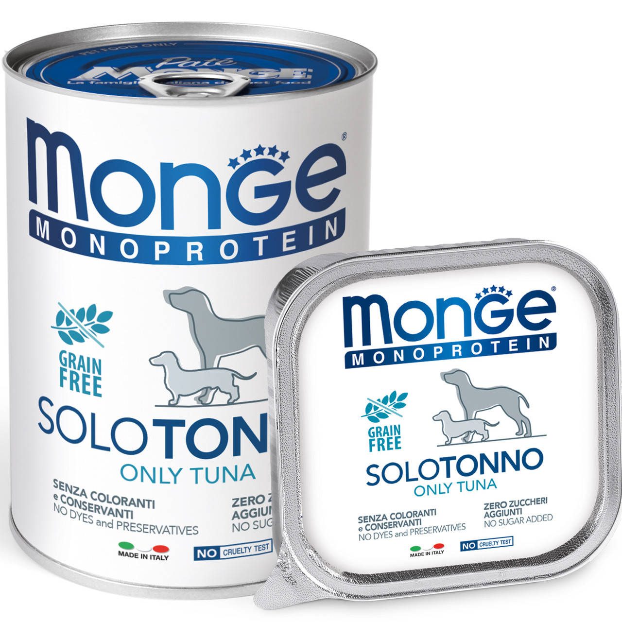 

Monge Dog Solo паштет с тунцом для собак всех пород 150 гр