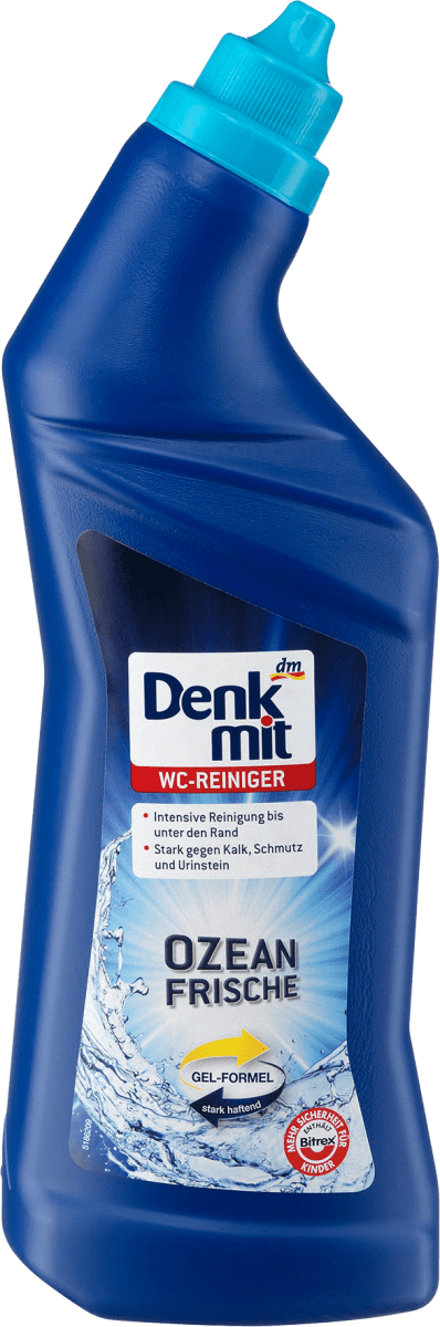 

Средство для унитаза Denkmit WC-Reiniqer Ozean Frisene, 1 L.