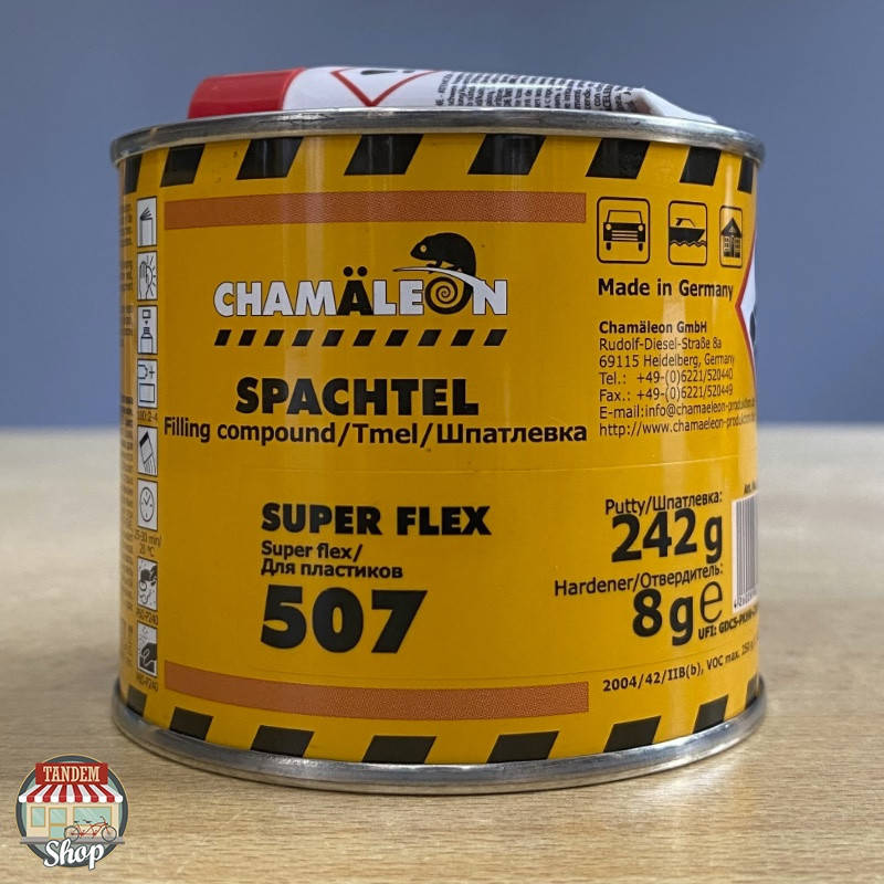 

Шпатлевка по пластику Chamaleon 507 Super Flex, 250 г
