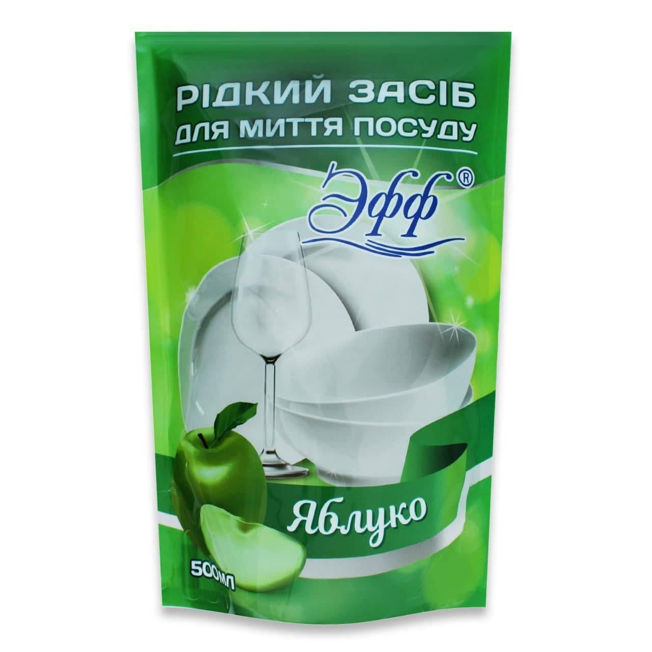 

Засіб для посуду 0,5л ЯБЛУКО БАРА Ефф