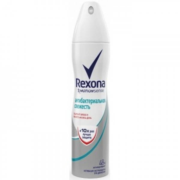 

Дезодорант-антиперспирант Rexona Motionsense Антибактериальная свежесть, 150 мл