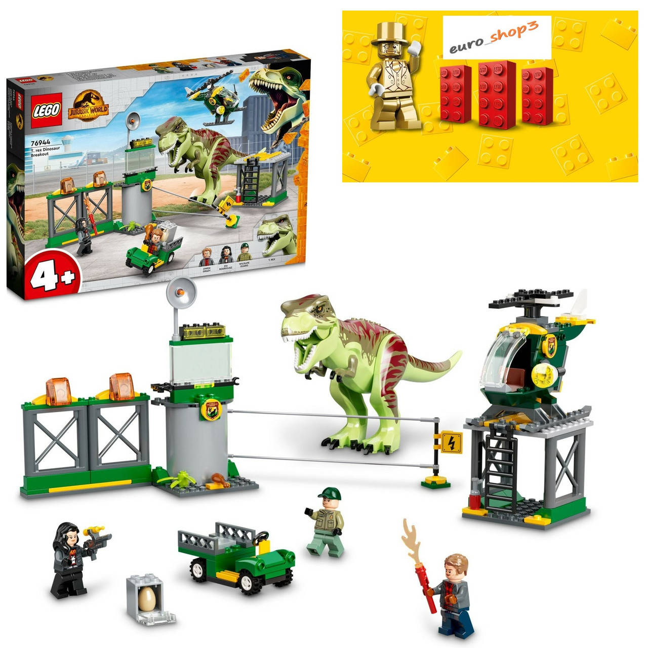 

LEGO Jurassic World Втеча тираннозавра 76944
