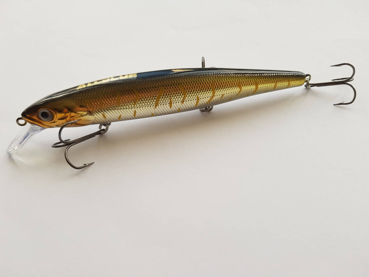 

Воблер AllBlue Kraken 128SP (Jackall MagSquad 128SP) цвет H, Золотистый