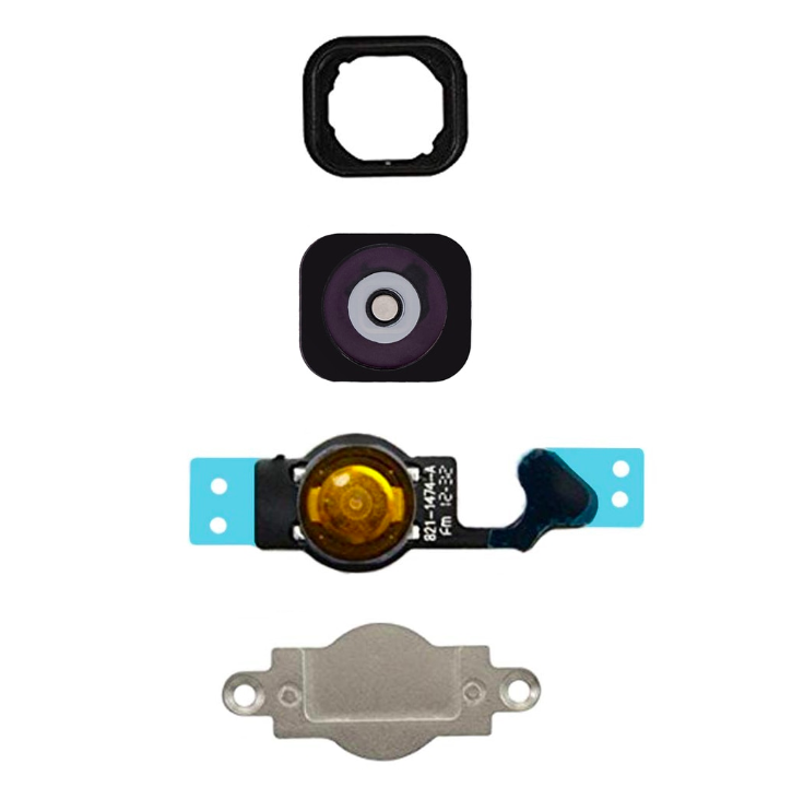 

Черная кнопка Home для iPhone 5 со шлейфом