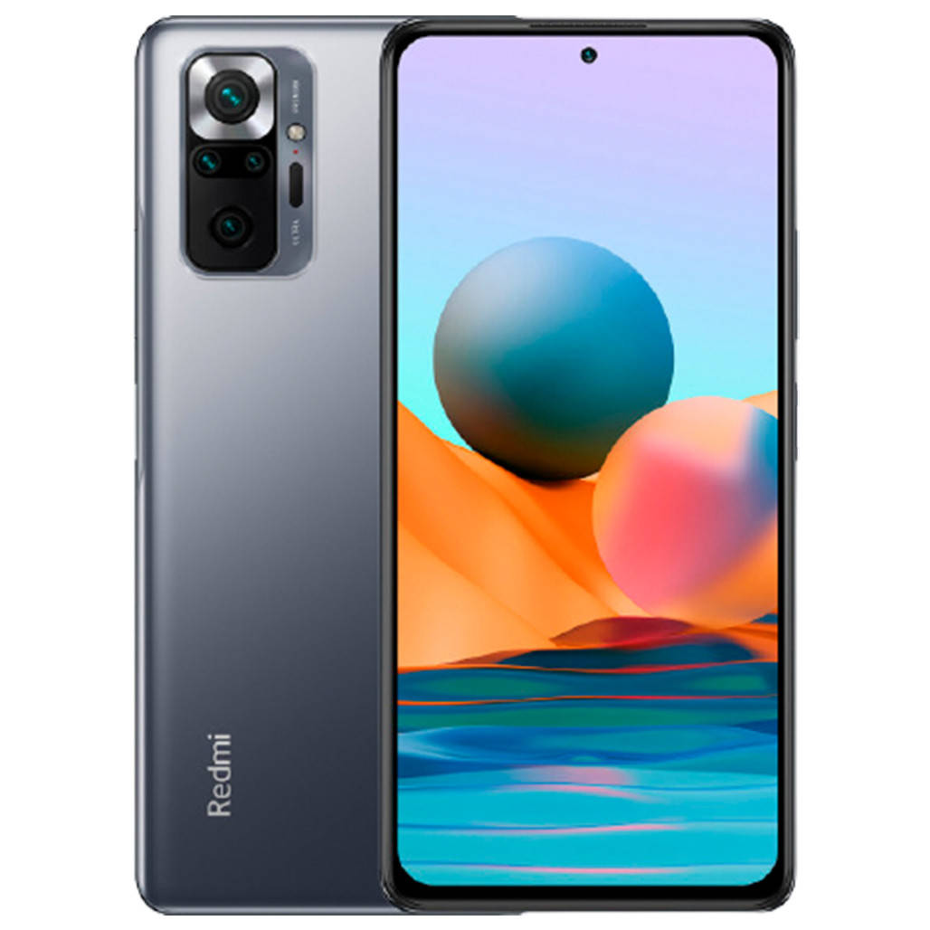 

Смартфон Xiaomi Redmi Note 10 Pro 8/128Gb (Onyx Gray) Global EU [63162], Серый