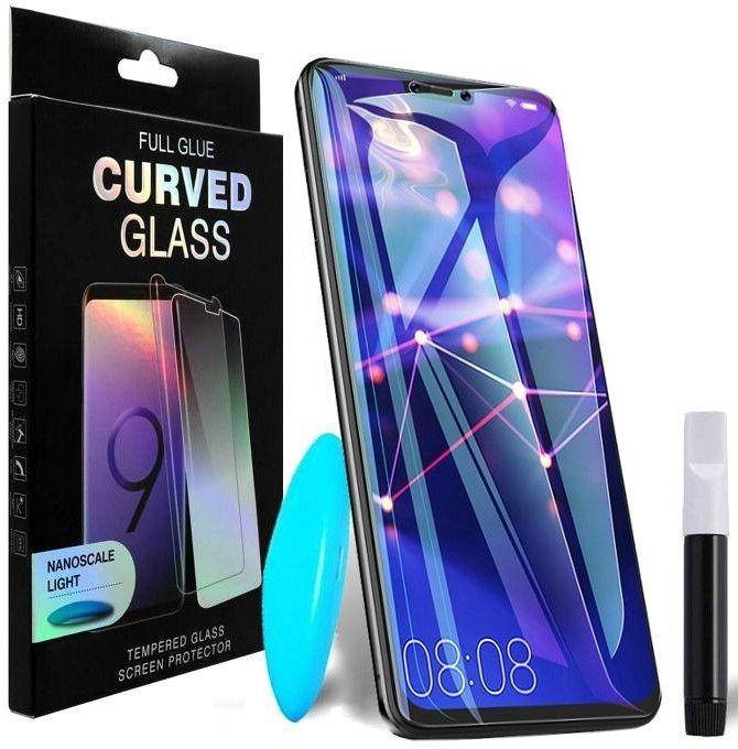 

Защитное стекло PowerPlant Huawei Mate 20 Pro (жидкий клей + УФ лампа) Clear (GL606122), Прозрачный