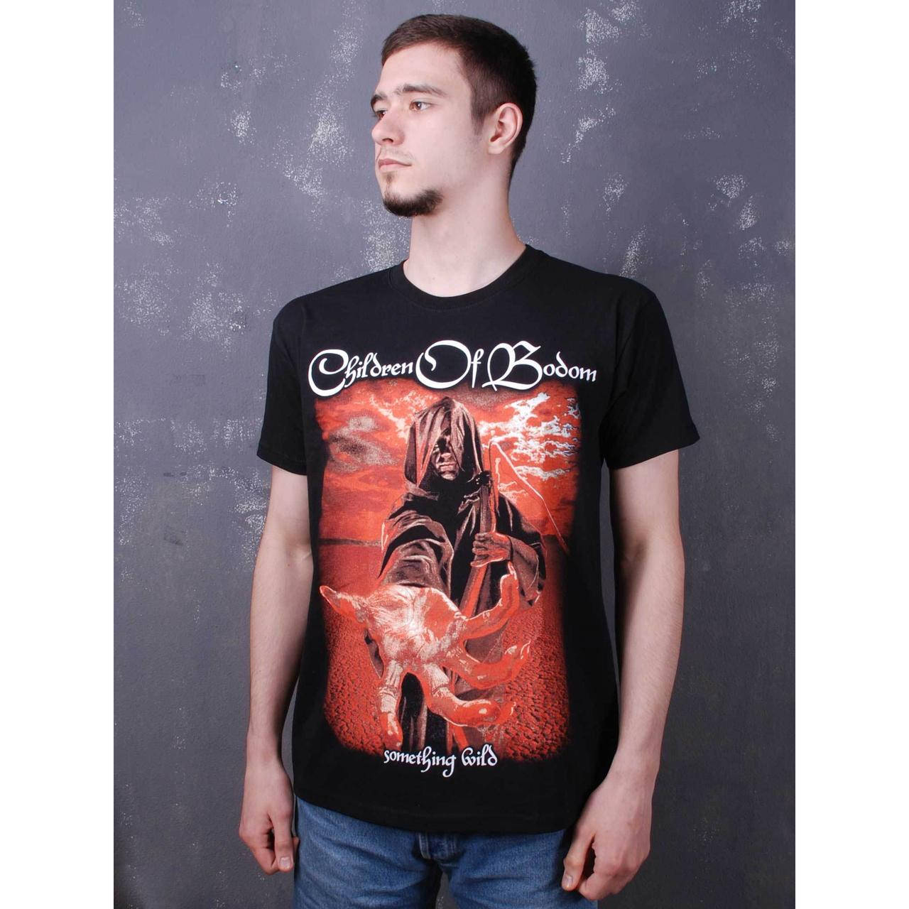 

Футболка мужская Children Of Bodom - Something Wild чёрная, Размер L