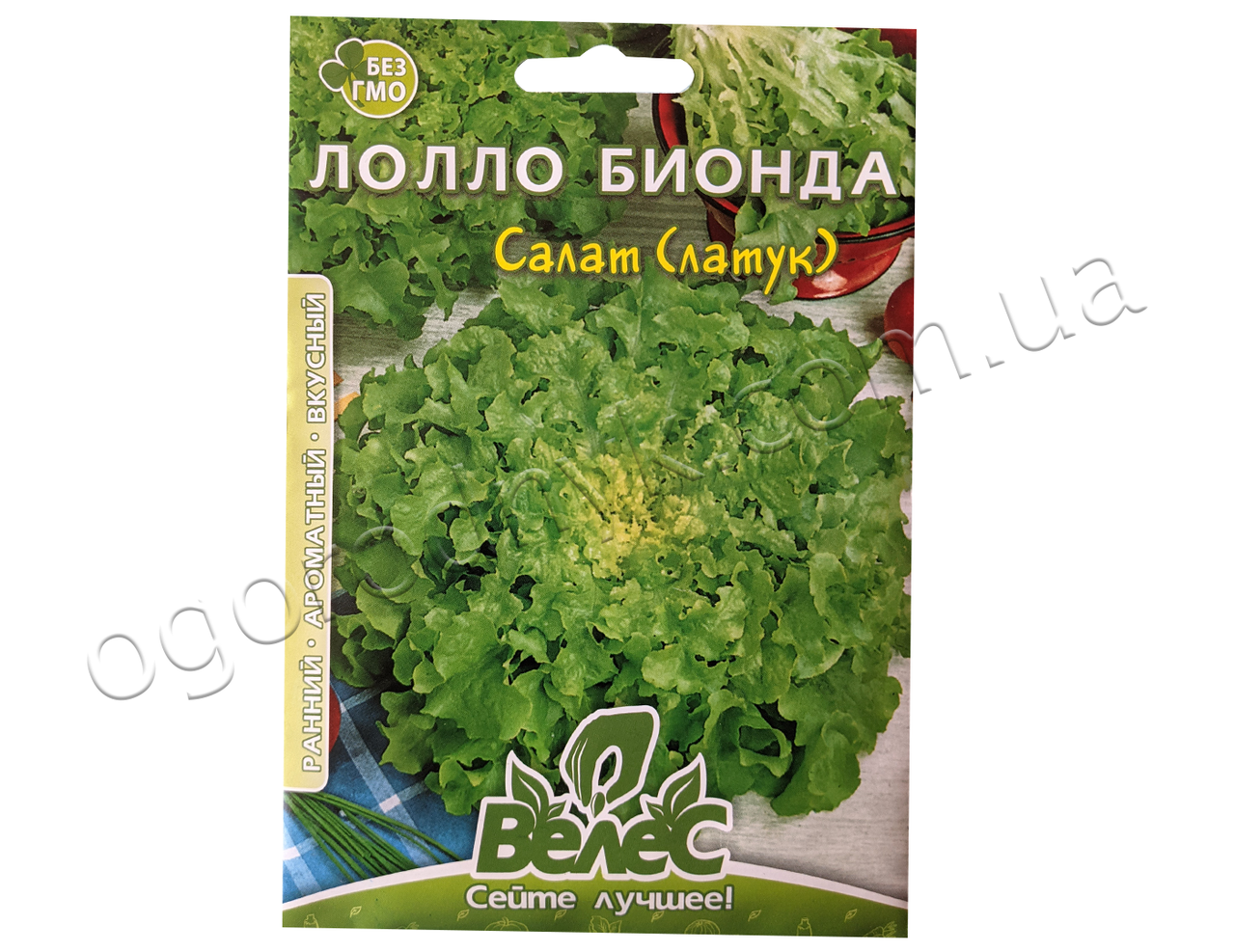 

Насіння салату Лолло Біонда 5 г Велес