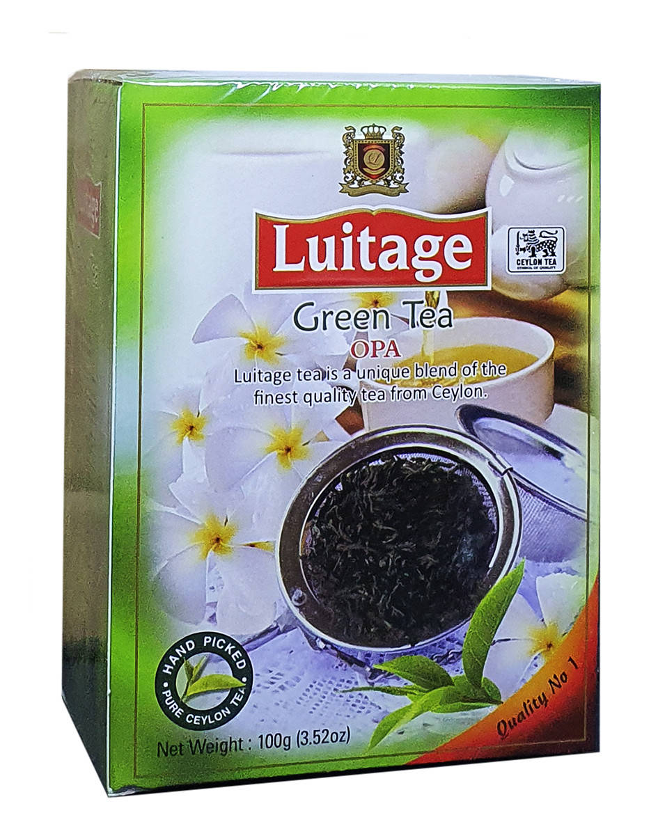 

Чай зелений Luitage Green Tea OPA 100 г (52451)