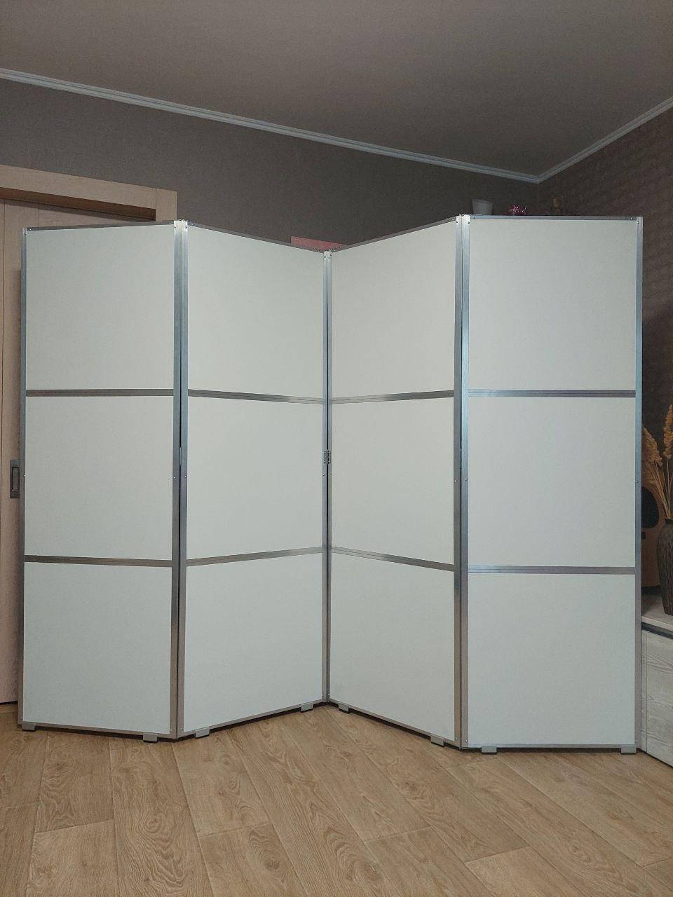 

Ширма (двухсторонняя) косметологическая 180х240 см, Белый