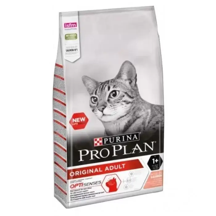 

Сухой корм для котов Purina Pro Plan Original Adult с лососем 1.5 кг
