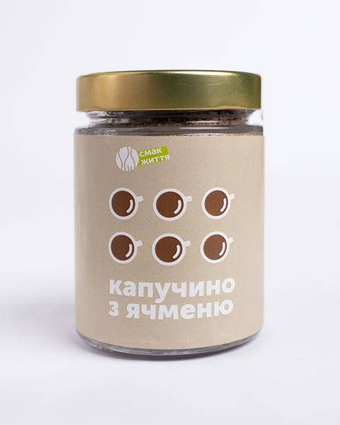 

Капучино з ячменю, 140 г Смак Життя