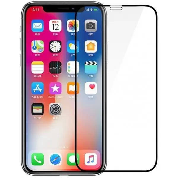 

Защитное стекло для телефона IPhone X / стекло защитное на айфон 10 / полноэкранное защитное стекло, Черный