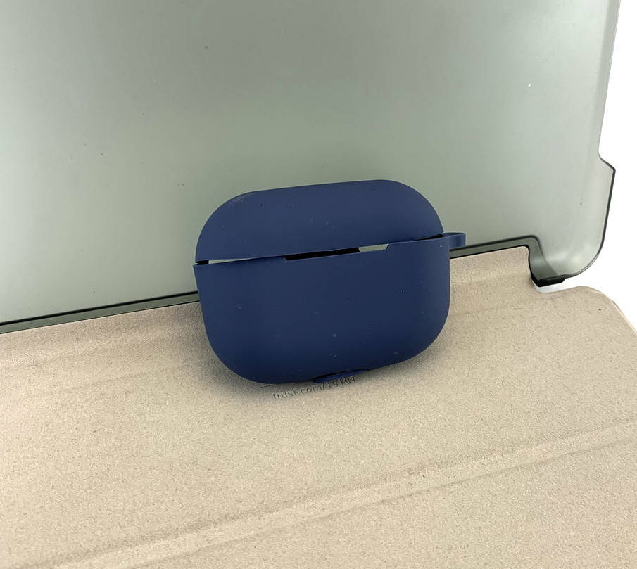 

Чехол для AirPods Pro silicone case силиконовый синий