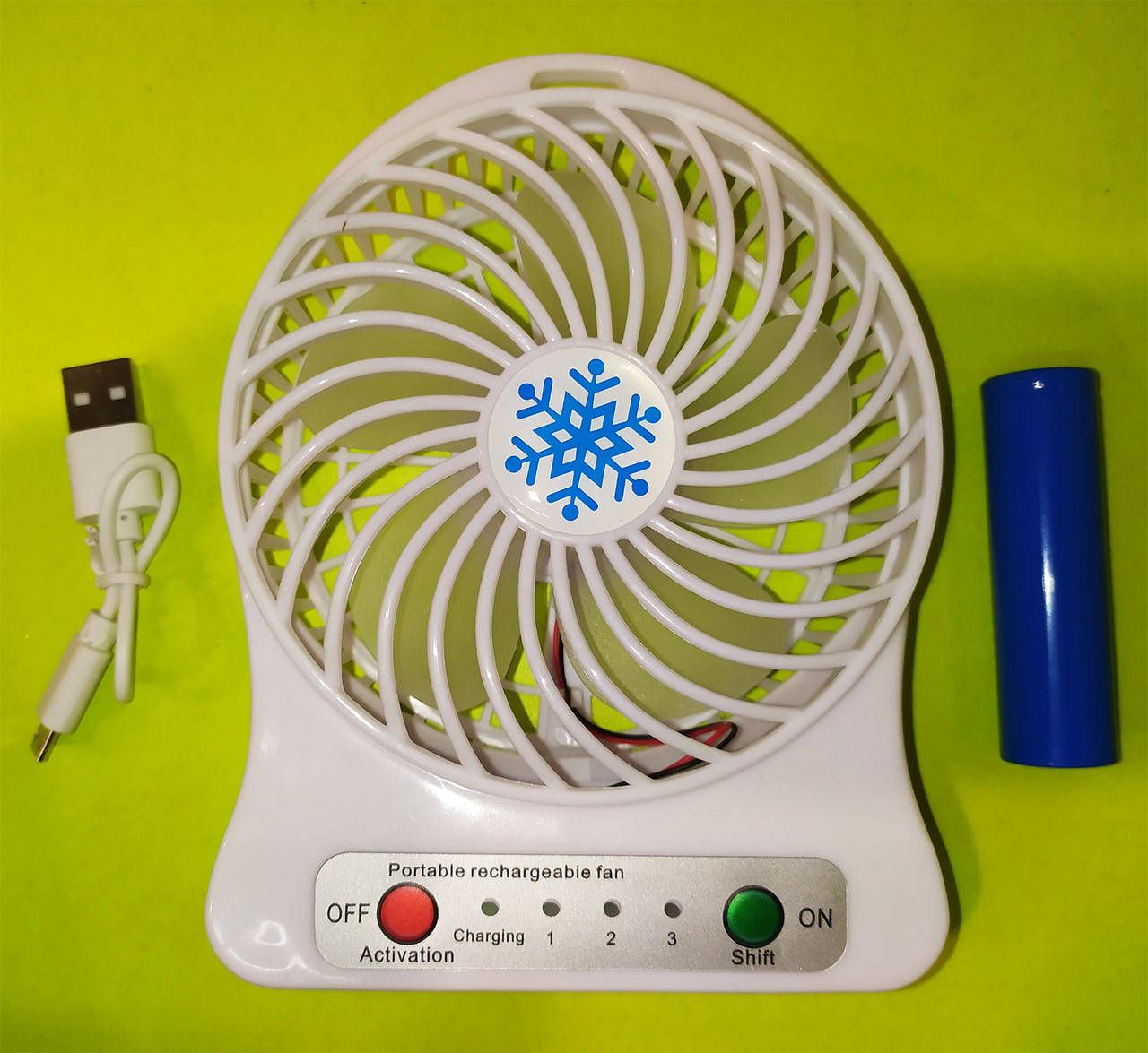

Настольный переносной портативный вентилятор Mini fan