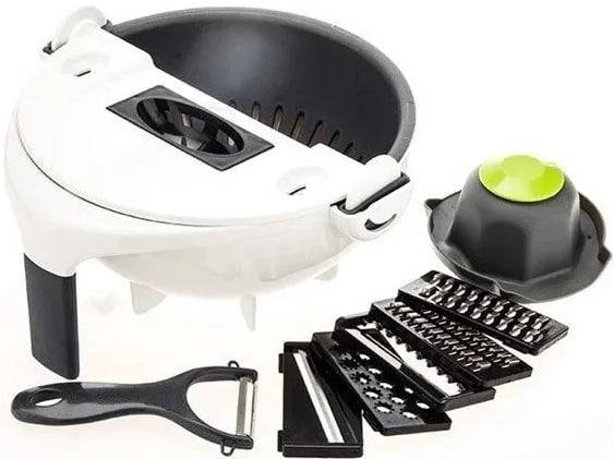 

Многофункциональная вращающаяся овощерезка WET BASKET
