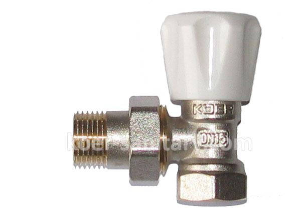 

Кран радиаторный верх угловой 1/2"