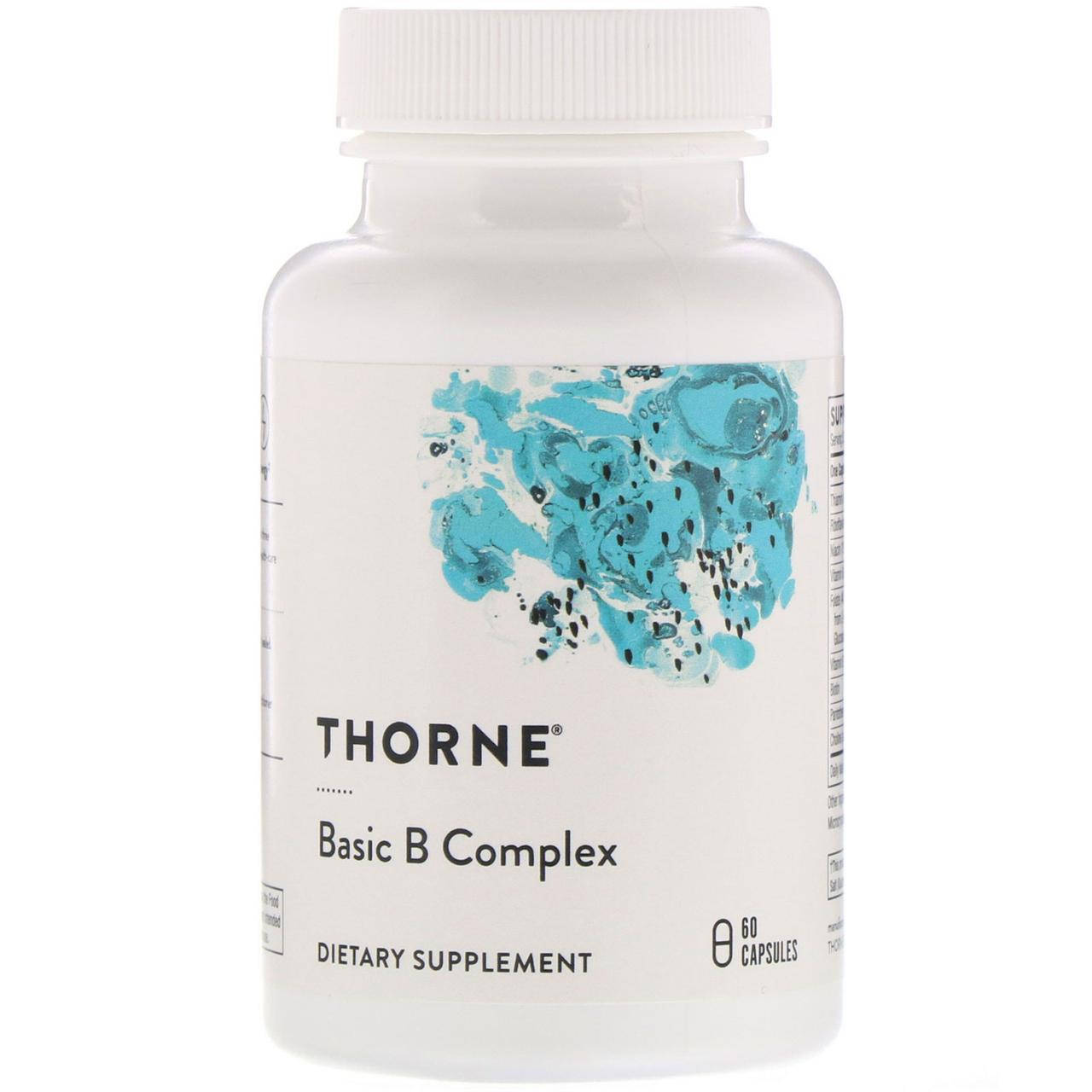 

Базовый В комплекс, Thorne Research, 60 капсул (THR-10403)