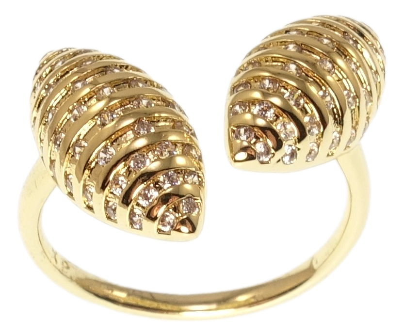 

Кольцо Xuping QQMM Позолота 14K "Инкрустация цирконием" р.17-18