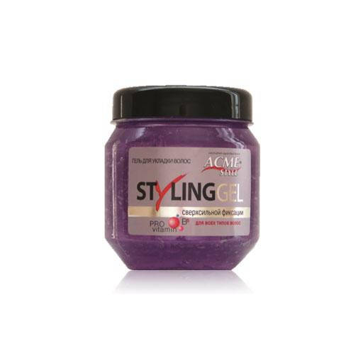 

Гель для волосся ACME Styling Gel 250мл Зверхсильної фіксації