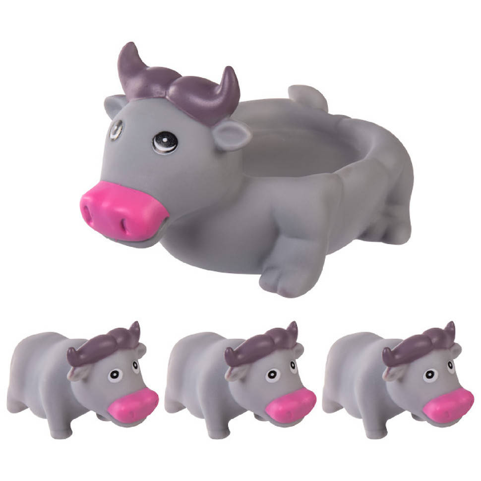 

Игрушка для ванной Коровка пищалка 6286-10