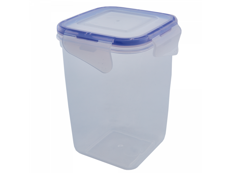 

Контейнер для пищевых продуктов с зажимом глубокий 1л. (прозрачный)