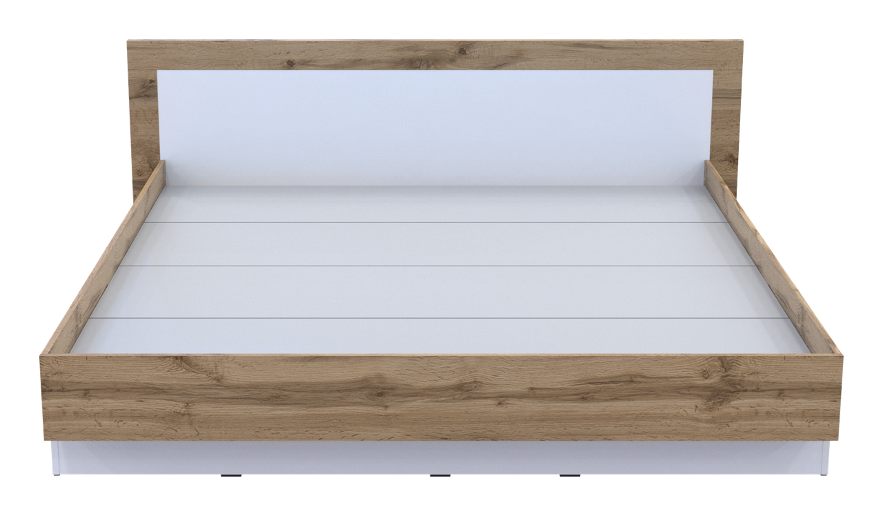 Ліжко Doros Hugo Тахо / Білий ДСП 204х206х76 / 30 (42002112) 2