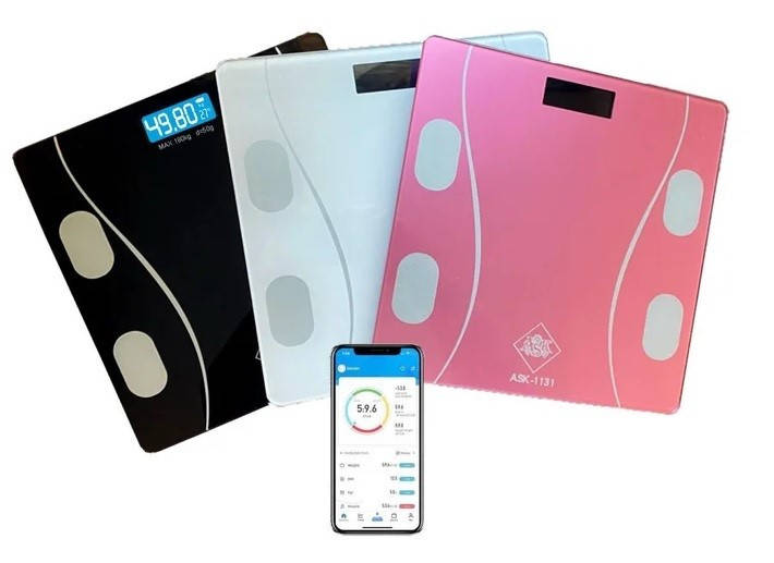 

Напольные умные смарт весы "ASK - 1131" Smart Scale
