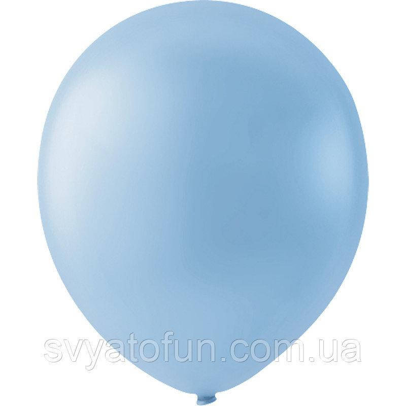 

Латексные шарики 12" декоратор Sky Blue 042 (небесно-голубой) 20шт/уп Мексика