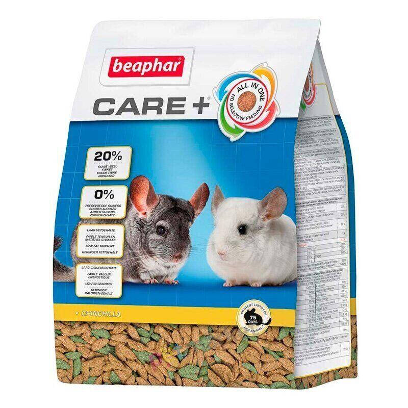 

Беафар (Beaphar) Care+ Chinchilla Food 1,5 кг - Корм премиум класса для шиншилл