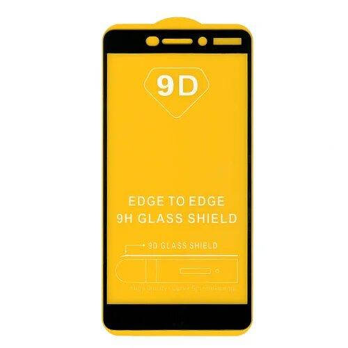 

Защитное стекло Full Glue 6D для Nokia 6.1 полная проклейка, черное, Черный