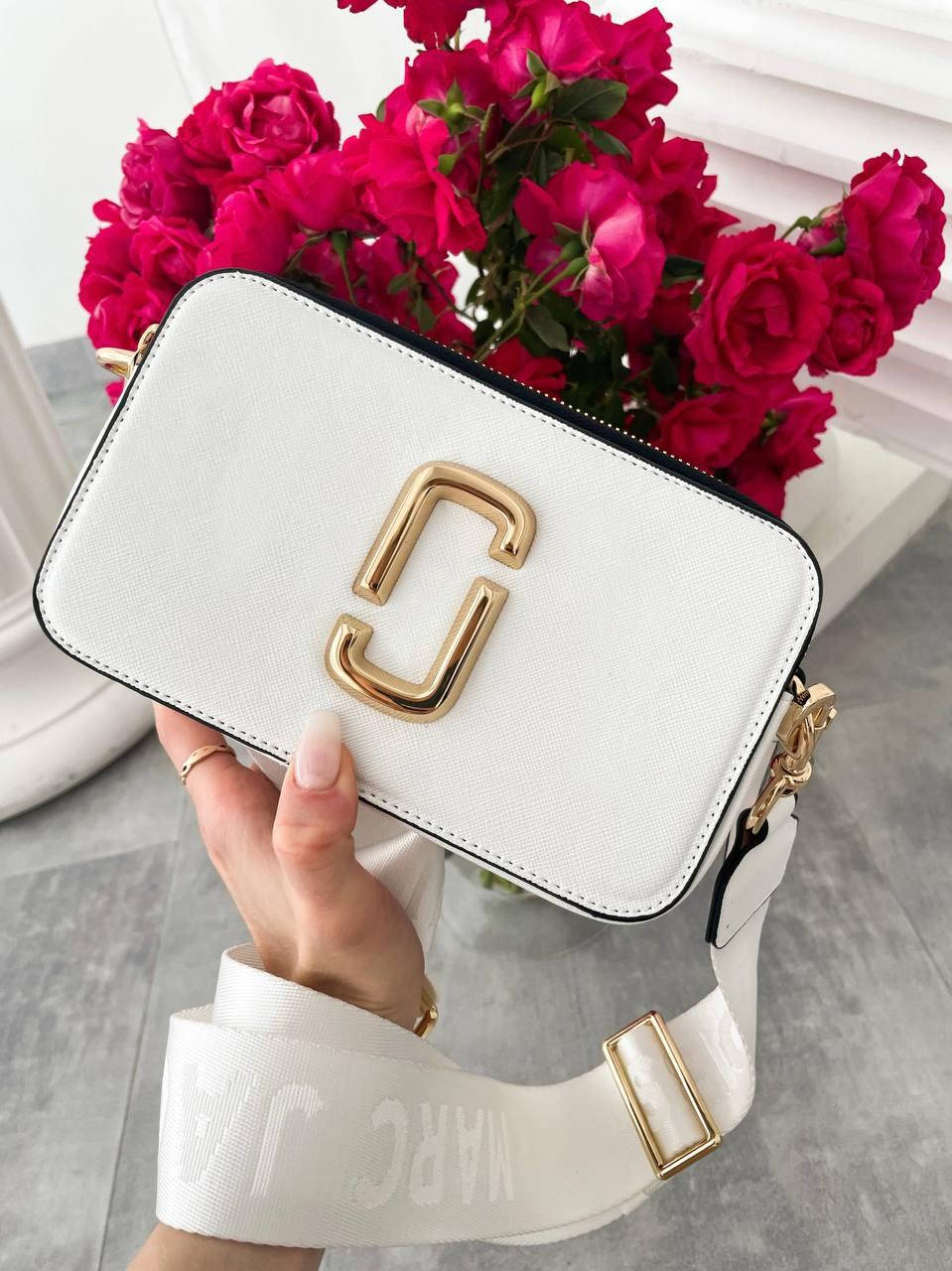 

Жіноча сумка Marc Jacobs Total White білого кольору, Белый