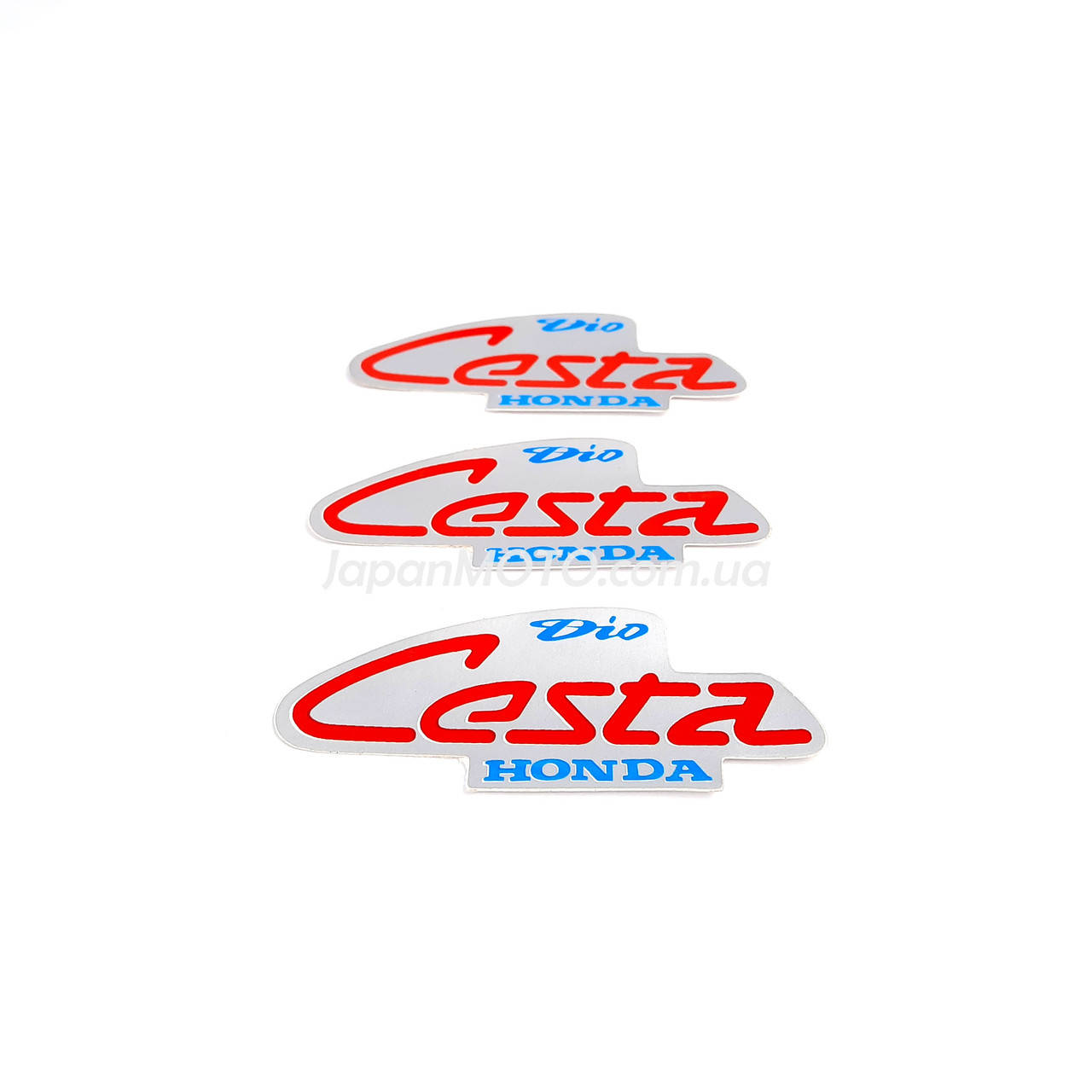 

Набор наклеек HONDA CESTA красная-3шт (6011)