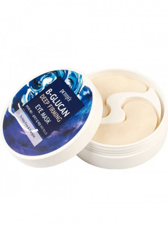 

Тканевые укрепляющие патчи под глаза с бета-глюканом Petitfee B-Glucan Deep Firming Eye Mask 60шт